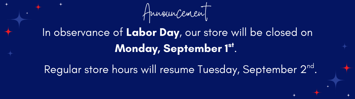 Closed for labor day